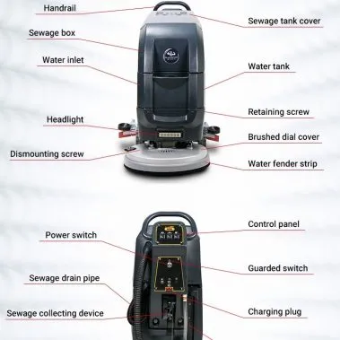 Gladiator Scrubber 55B